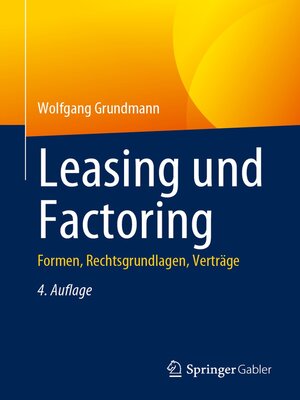 cover image of Leasing und Factoring